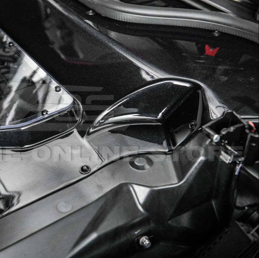 Corvette C8 HTC DRY Carbon Fiber Engine Bay Panel Cover image 88