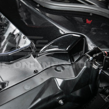Corvette C8 HTC DRY Carbon Fiber Engine Bay Panel Cover image 88