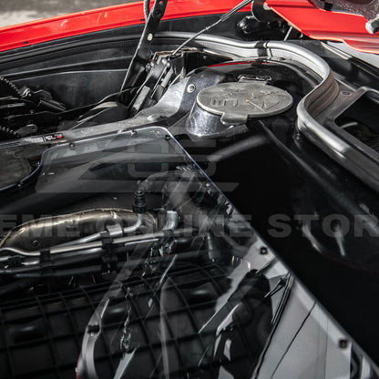 Corvette C8 HTC DRY Carbon Fiber Engine Bay Panel Cover image 89