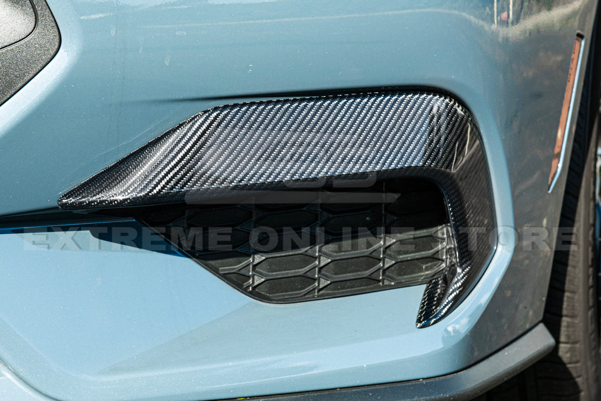 2024+Ford Mustang DRY CARBON FIBER Front Lower Side Grille image 7