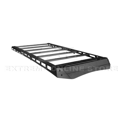 2010-24 Toyota 4Runner V2 Carbon Steel Black Top Roof Rack Cargo Carrier image 31