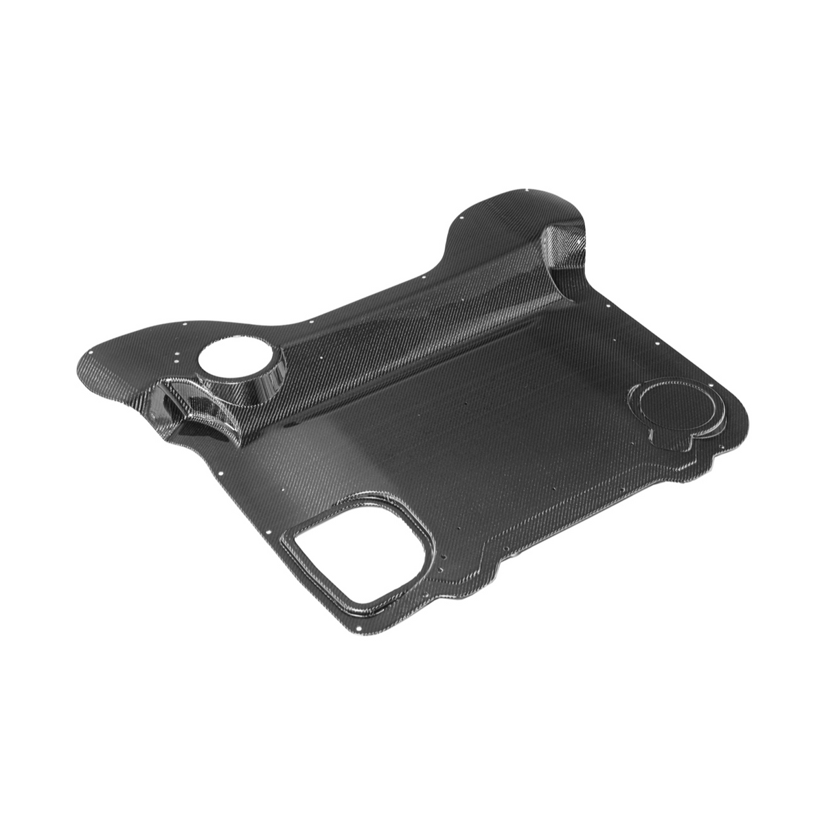 Corvette C8 HTC DRY Carbon Fiber Engine Bay Panel Cover image 2