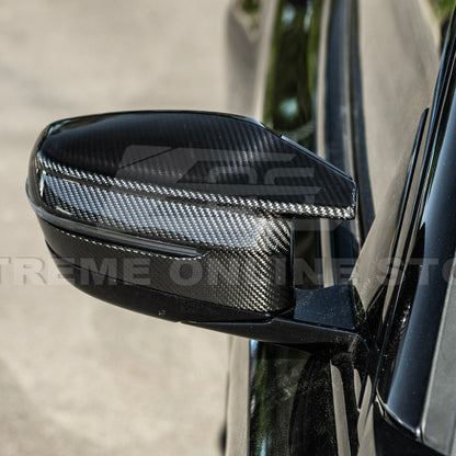 2021-Up BMW G87 M2 G80 M3 G82 M4 | Factory Style DRY CARBON FIBER Mirror Cover Cap image 10