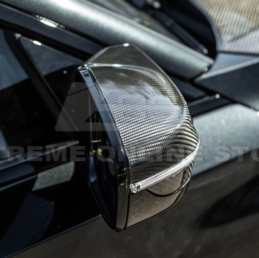 2021-Up BMW G87 M2 G80 M3 G82 M4 | Factory Style DRY CARBON FIBER Mirror Cover Cap image 13