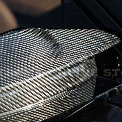 2021-Up BMW G87 M2 G80 M3 G82 M4 | Factory Style DRY CARBON FIBER Mirror Cover Cap image 14