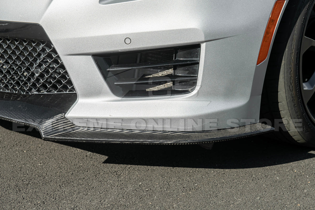 2016-19 Cadillac ATS-V Track Package Dry carbon Fiber Front Lip Side Wheel Arch image 20