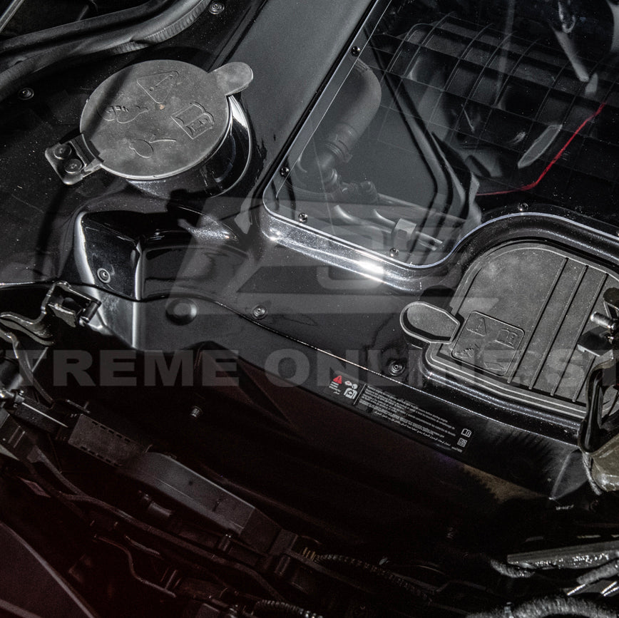Corvette C8 HTC DRY Carbon Fiber Engine Bay Panel Cover image 91