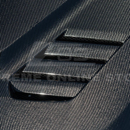 2023-Up BMW G87 M2 | V Style CARBON FIBER Front Vented Heat Extraction Hood image 18
