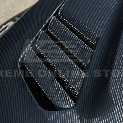 2023-Up BMW G87 M2 | V Style CARBON FIBER Front Vented Heat Extraction Hood image 21