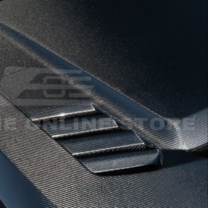 2023-Up BMW G87 M2 | V Style CARBON FIBER Front Vented Heat Extraction Hood image 23