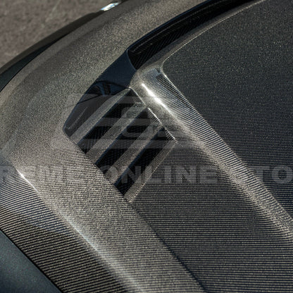 2023-Up BMW G87 M2 | V Style CARBON FIBER Front Vented Heat Extraction Hood image 25