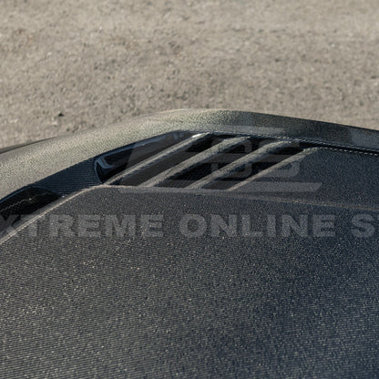 2023-Up BMW G87 M2 | V Style CARBON FIBER Front Vented Heat Extraction Hood image 26