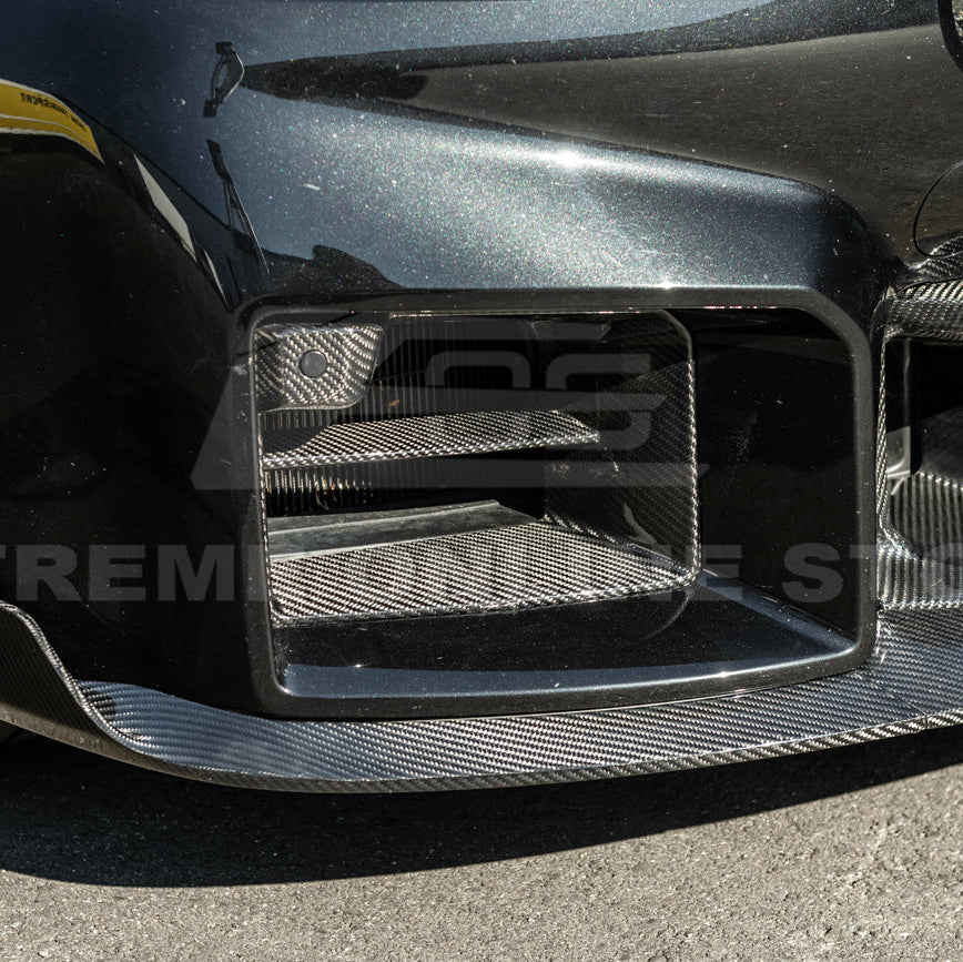 2023-Up BMW G87 M2 Factory Style DRY Carbon Fiber Front Side Duct Vents image 10