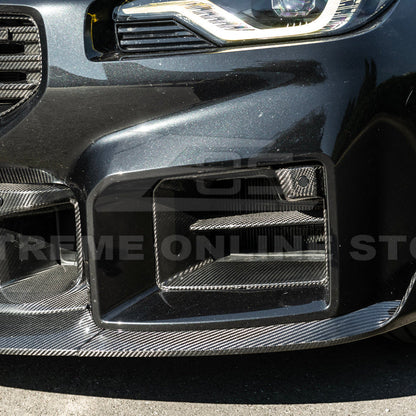 2023-Up BMW G87 M2 Factory Style DRY Carbon Fiber Front Side Duct Vents image 13