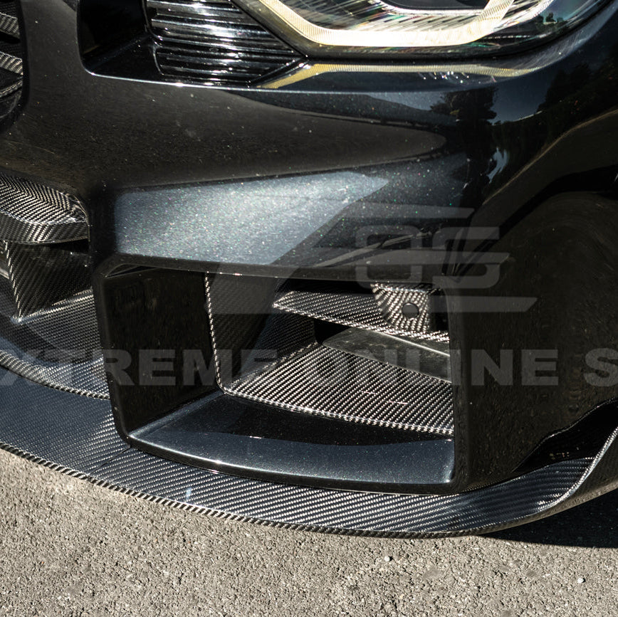 2023-Up BMW G87 M2 Factory Style DRY Carbon Fiber Front Side Duct Vents image 14