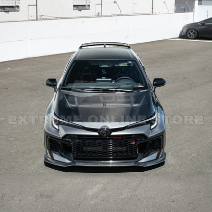 2023-Up Toyota GR Corolla VRS Style Front Vented Bumper Hood image 6