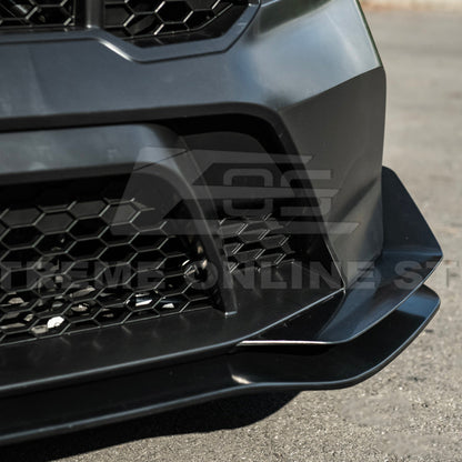 2024-Up Mustang GTD Style Full Conversion Primed Front Bumper Cover Grille Lip image 15
