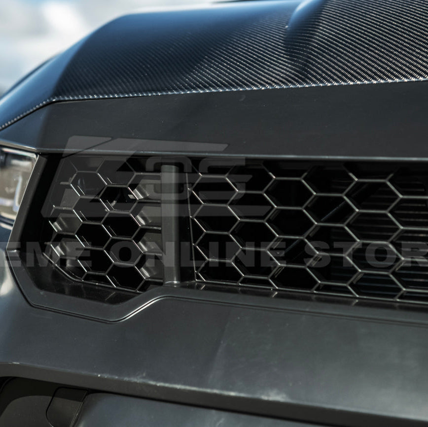 2024-Up Mustang GTD Style Full Conversion Primed Front Bumper Cover Grille Lip image 19
