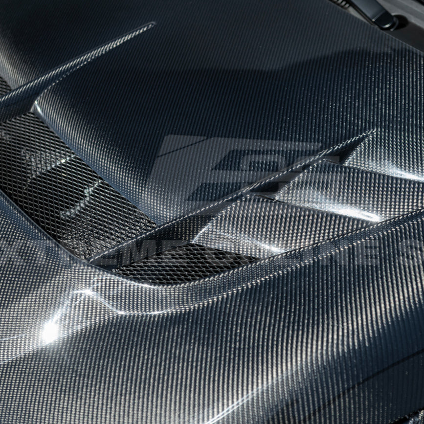 2023-Up Toyota GR Corolla VRS Style Front Vented Bumper Hood image 17