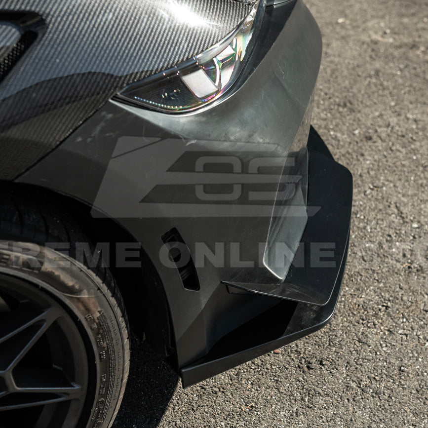 2024-Up Mustang GTD Style Full Conversion Primed Front Bumper Cover Grille Lip image 22