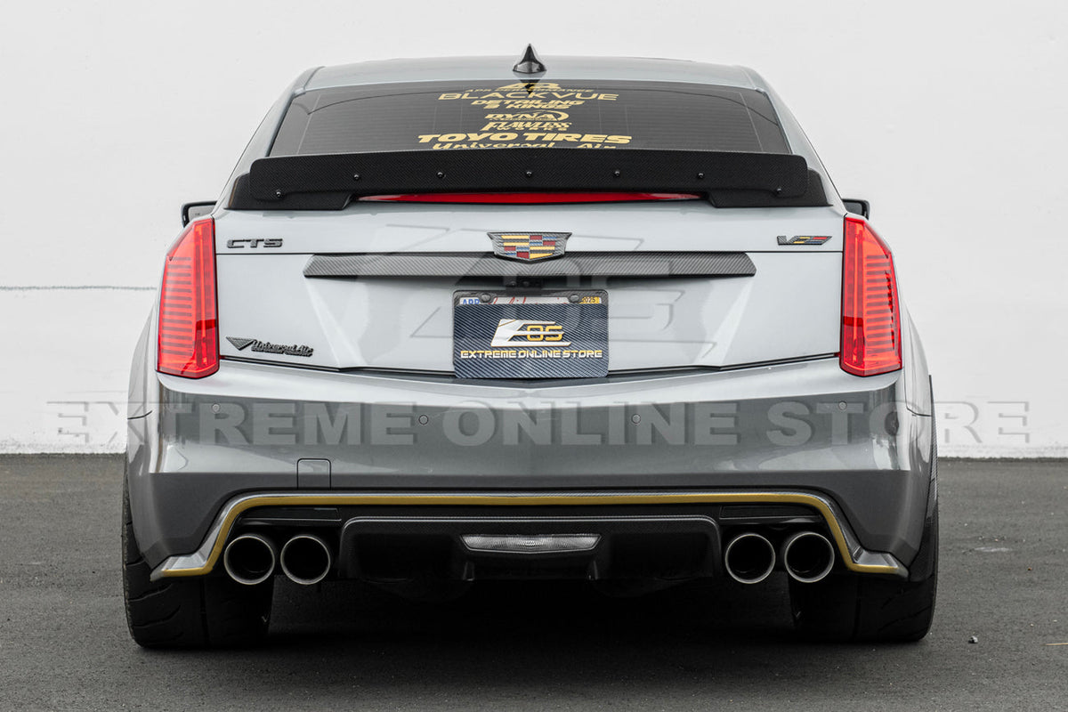2016-19 Cadillac CTS-V Carbon Fiber Wickerbill Spoiler image 4