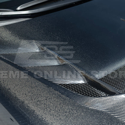 2023-Up Toyota GR Corolla VRS Style Front Vented Bumper Hood image 18