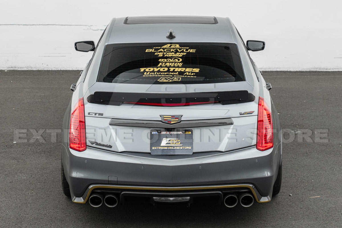 2016-19 Cadillac CTS-V Carbon Fiber Wickerbill Spoiler image 5