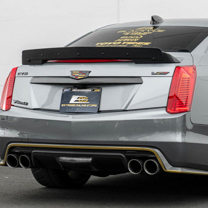 2016-19 Cadillac CTS-V Carbon Fiber Wickerbill Spoiler image 2