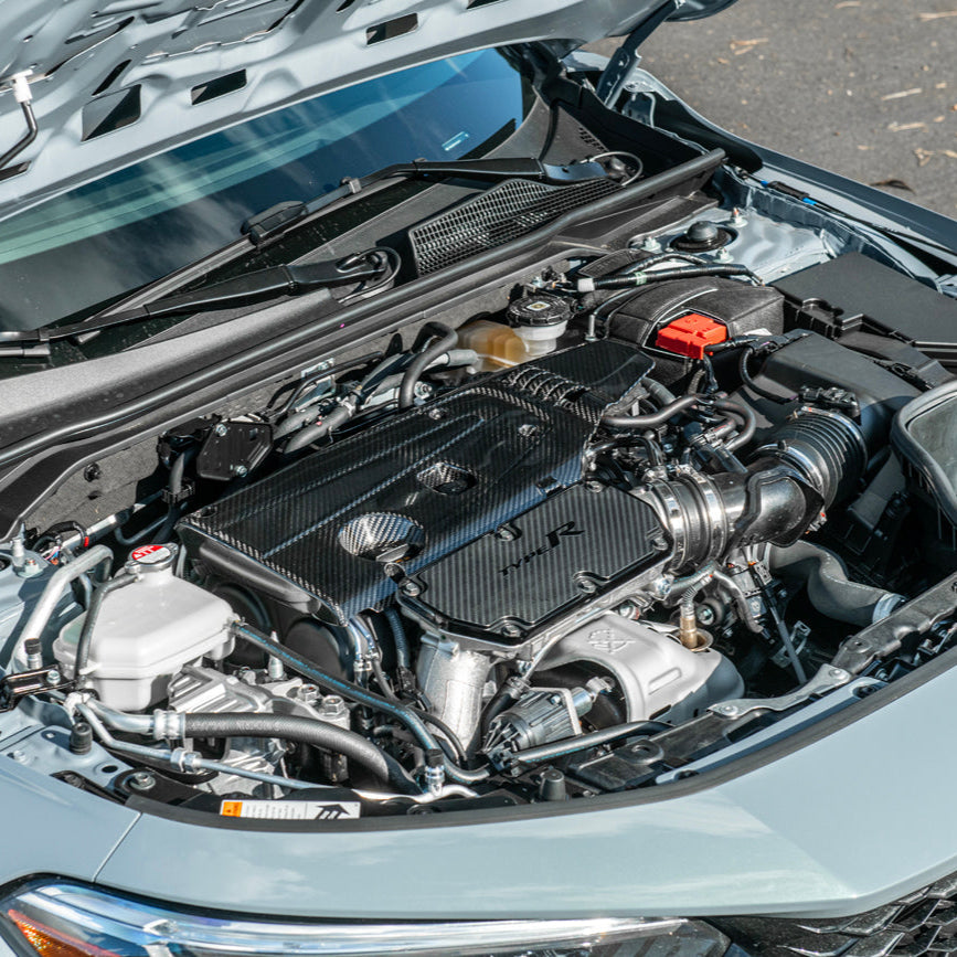 2017-Up Honda Civic FK8 FL5 Type-R Carbon Fiber Engine Valve Cover image 3