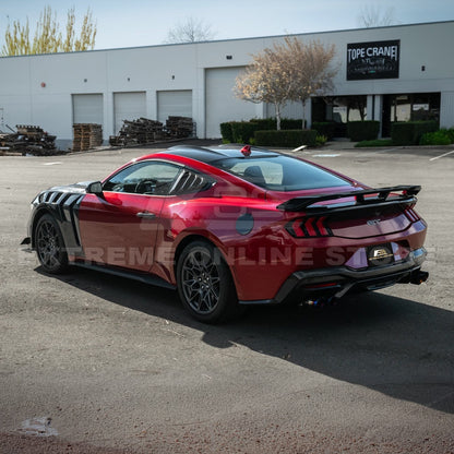 2015-Up Ford Mustang S650 Coupe Dry CARBON FIBER Tape-On Top Roof Panel Cover image 9