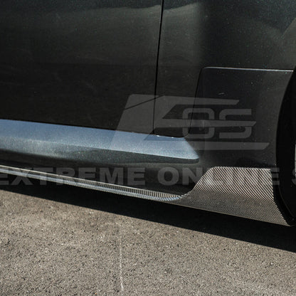 2023-Up BMW G87 M2 | TR Style Dry CARBON FIBER Side Skirts Rocker Panel Extension image 11