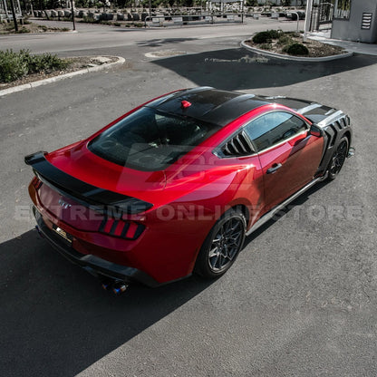 2015-Up Ford Mustang S650 Coupe Dry CARBON FIBER Tape-On Top Roof Panel Cover image 7