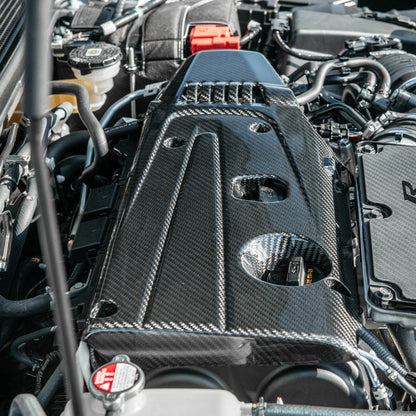 2017-Up Honda Civic FK8 FL5 Type-R Carbon Fiber Engine Valve Cover image 5