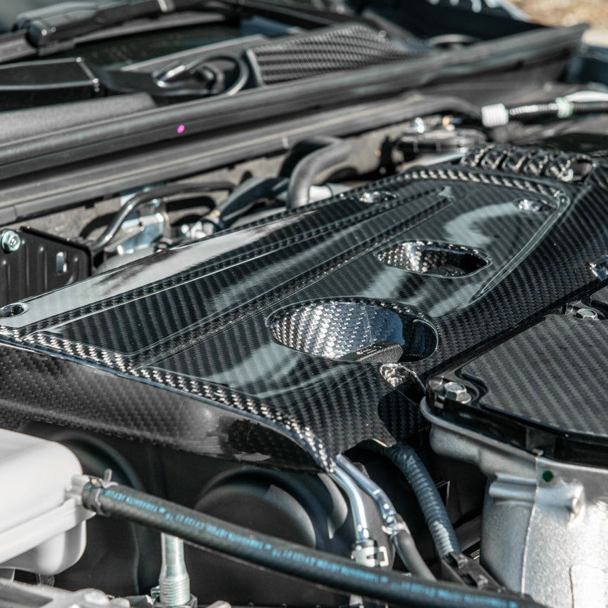 2017-Up Honda Civic FK8 FL5 Type-R Carbon Fiber Engine Valve Cover image 6