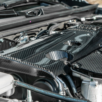 2017-Up Honda Civic FK8 FL5 Type-R Carbon Fiber Engine Valve Cover image 6