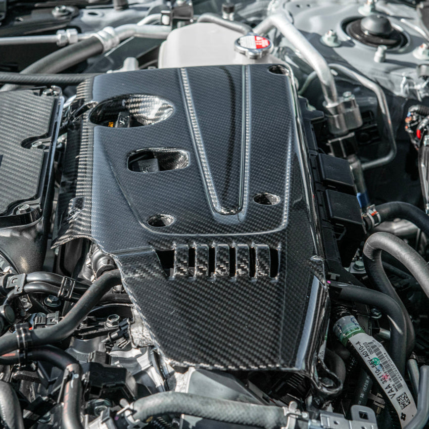 2017-Up Honda Civic FK8 FL5 Type-R Carbon Fiber Engine Valve Cover image 8