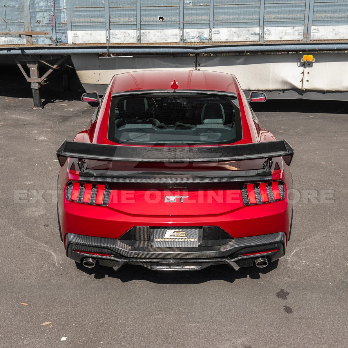 2024-Up Mustang | GT500 Rear High Wing Spoiler image 37
