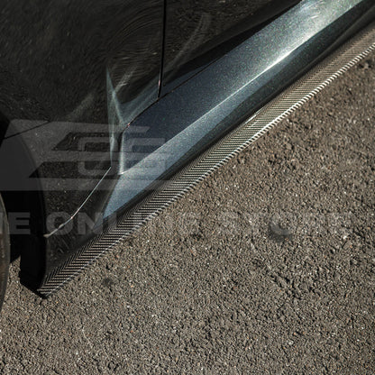 2023-Up BMW G87 M2 | TR Style Dry CARBON FIBER Side Skirts Rocker Panel Extension image 9