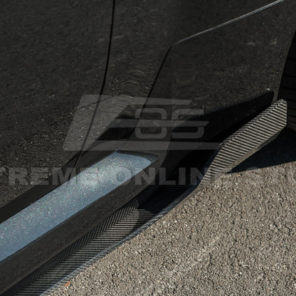 2023-Up BMW G87 M2 | TR Style Dry CARBON FIBER Side Skirts Rocker Panel Extension image 10