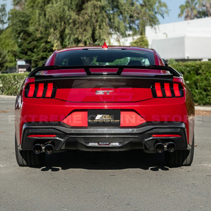2024-Up Ford Mustang DarkHorse Style GLOSSY BLACK Rear Trunk Lid Wing Spoiler image 6