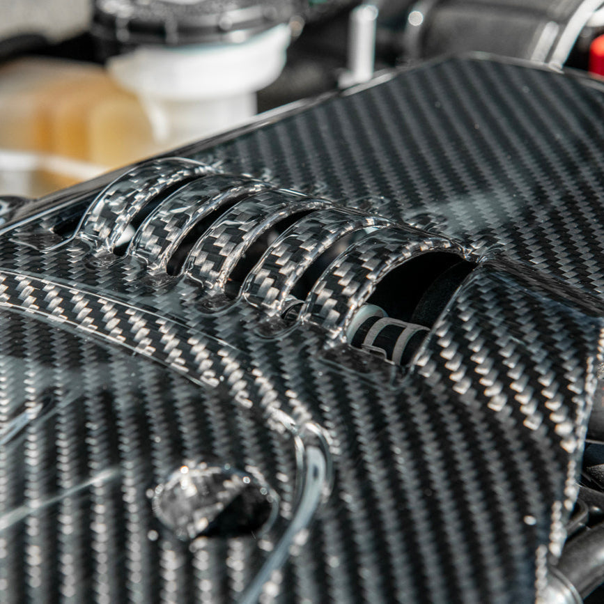 2017-Up Honda Civic FK8 FL5 Type-R Carbon Fiber Engine Valve Cover image 11
