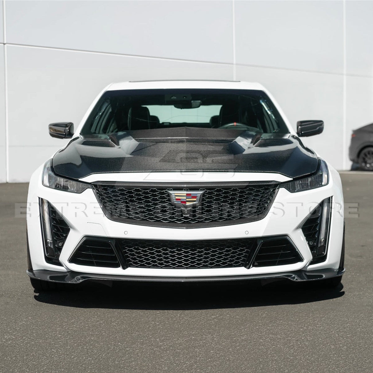 2022-24 Cadillac CT5-V Blackwing Dry Carbon Fiber Front Upper Lower Grille Trim image 52