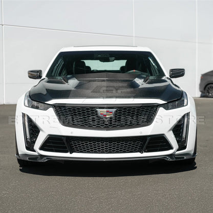 2022-24 Cadillac CT5-V Blackwing Dry Carbon Fiber Front Upper Lower Grille Trim image 52