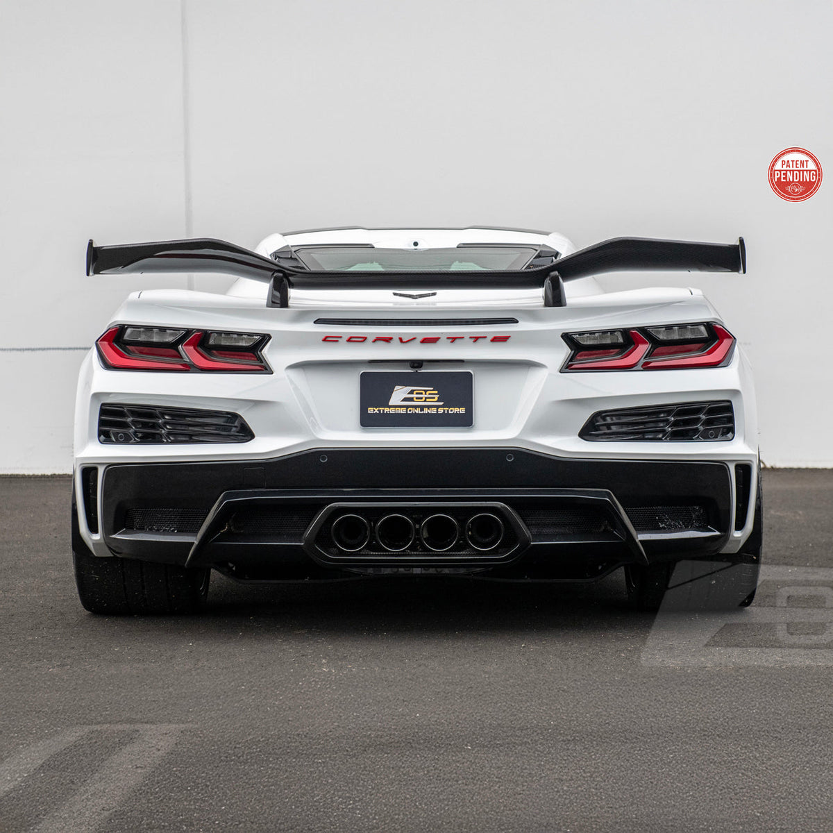 Chevrolet Corvette C8 Z06 DRY CARBON FIBER Rear High Wing image 7