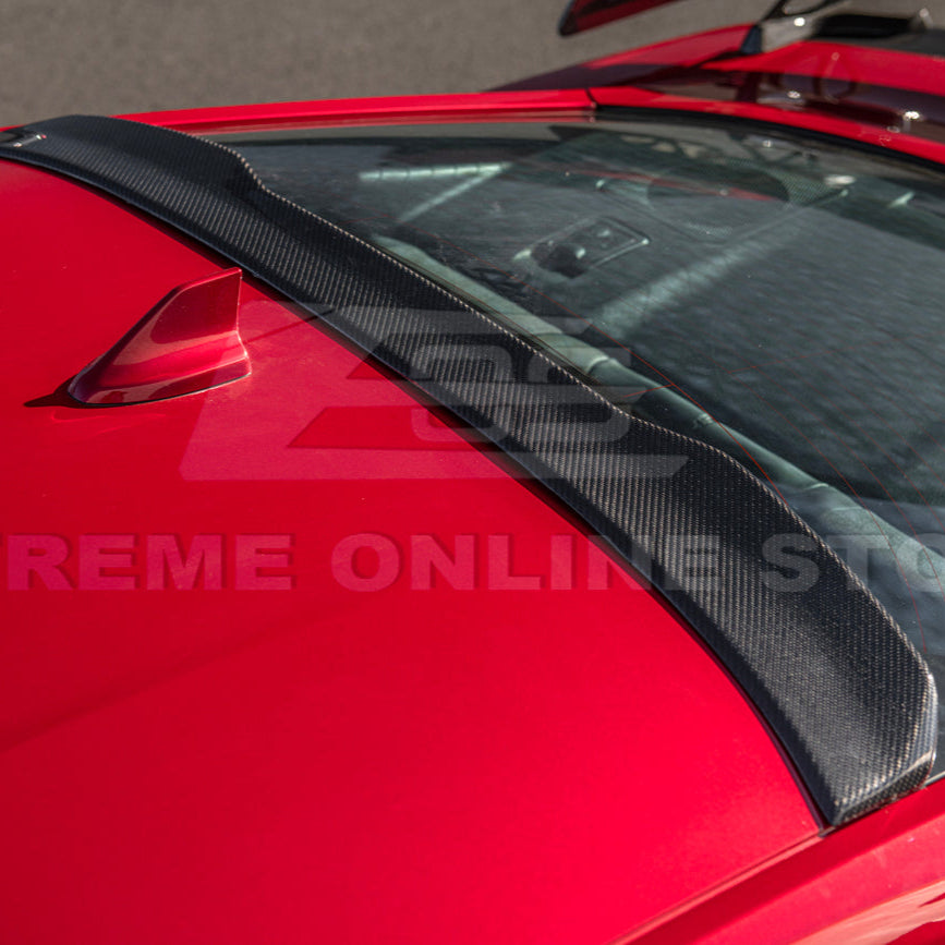 2024+ Ford Mustang Rear Roof Window Wing Spoiler image 6