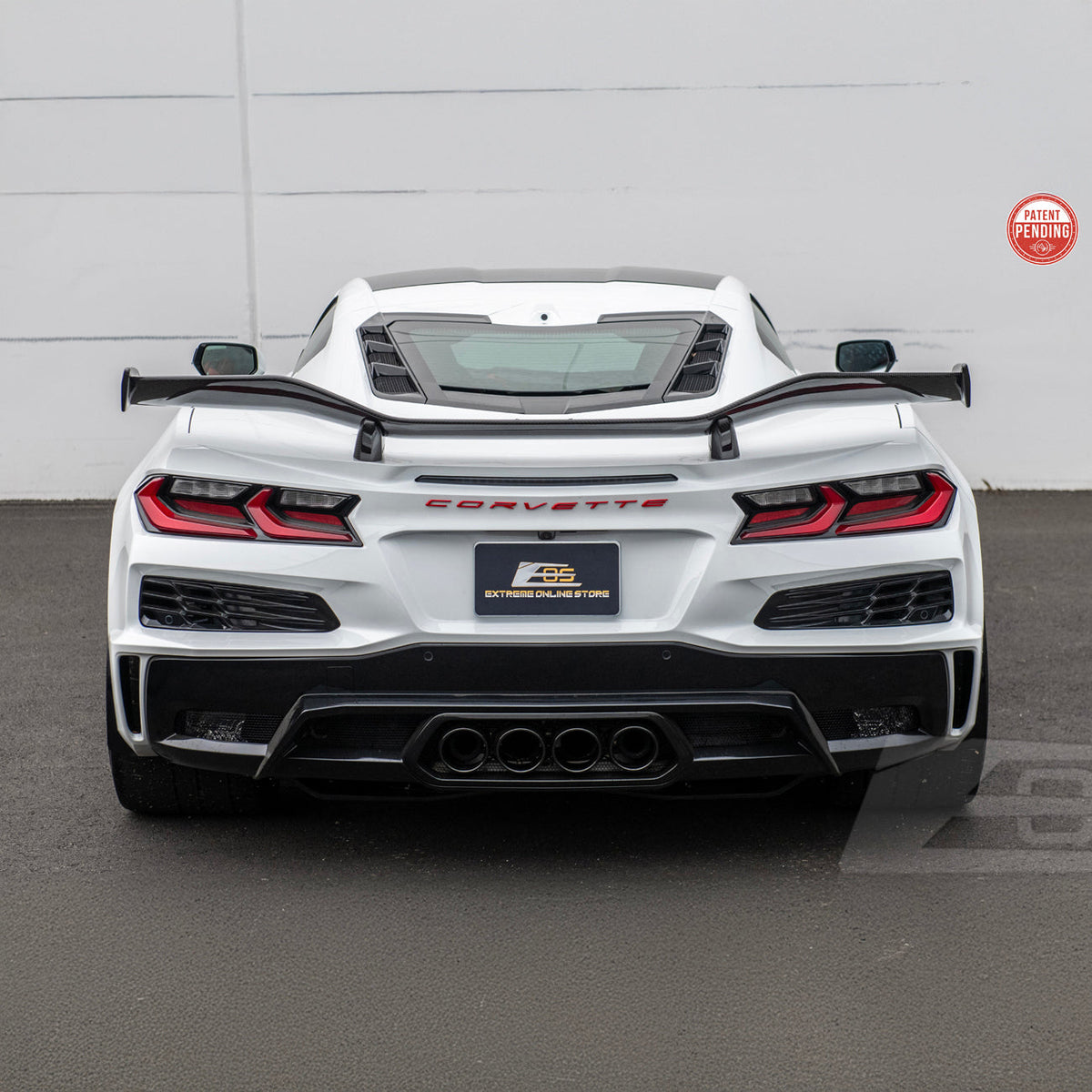 Chevrolet Corvette C8 Z06 DRY CARBON FIBER Rear High Wing image 8