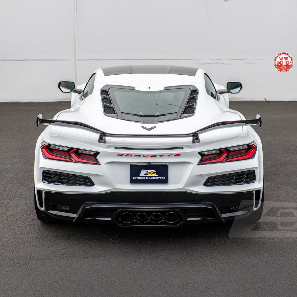 Chevrolet Corvette C8 Z06 DRY CARBON FIBER Rear High Wing image 9