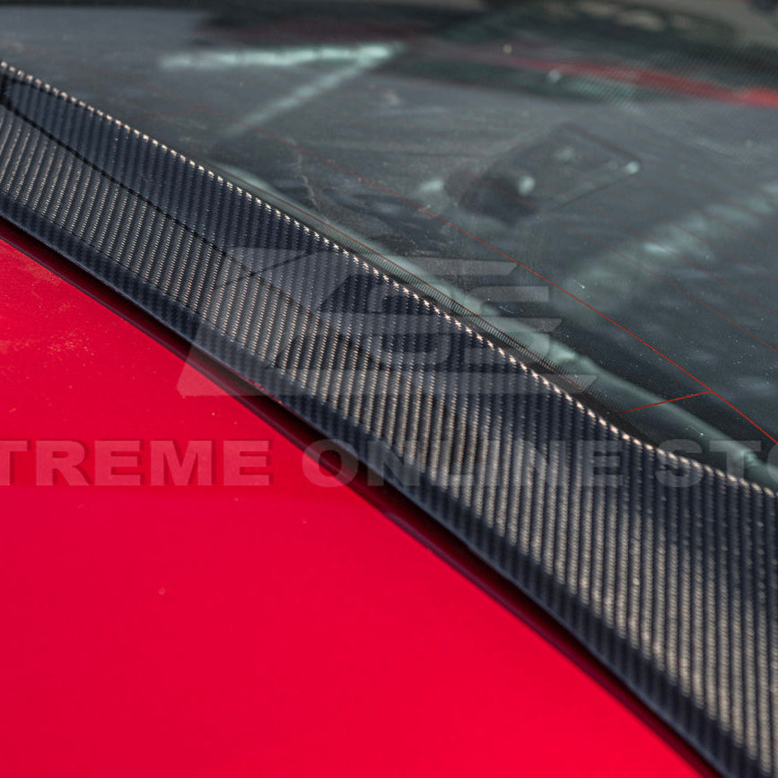2024+ Ford Mustang Rear Roof Window Wing Spoiler image 8