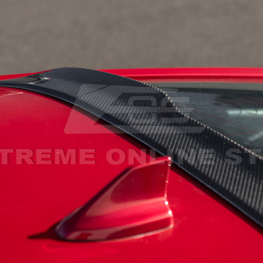 2024+ Ford Mustang Rear Roof Window Wing Spoiler image 9