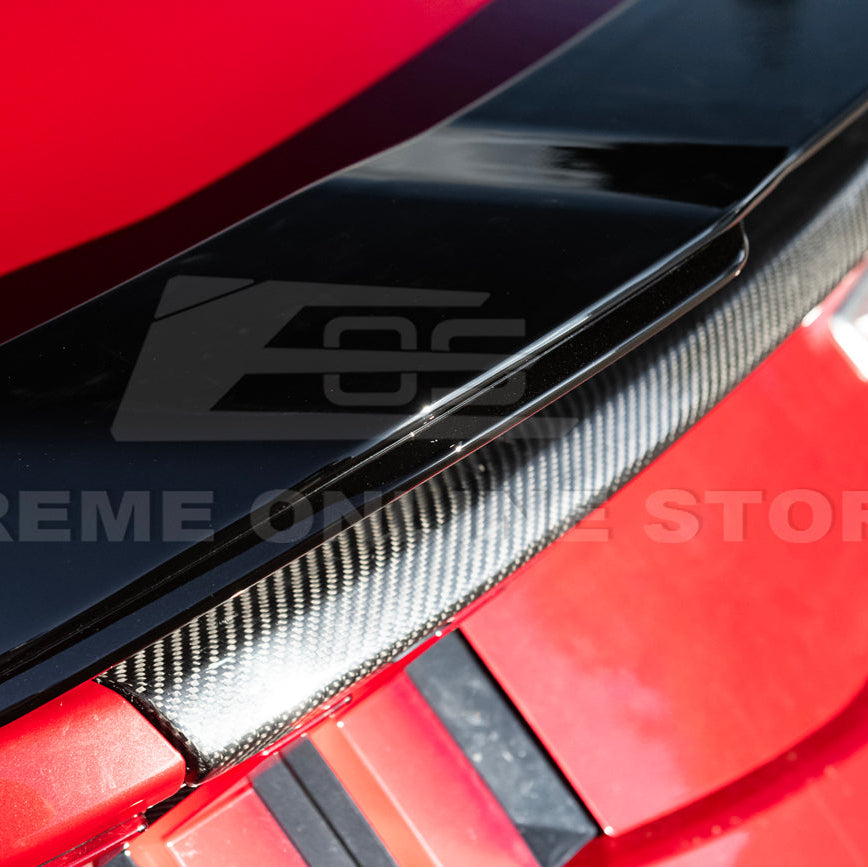 2024-Up Ford Mustang DarkHorse Style GLOSSY BLACK Rear Trunk Lid Wing Spoiler image 12